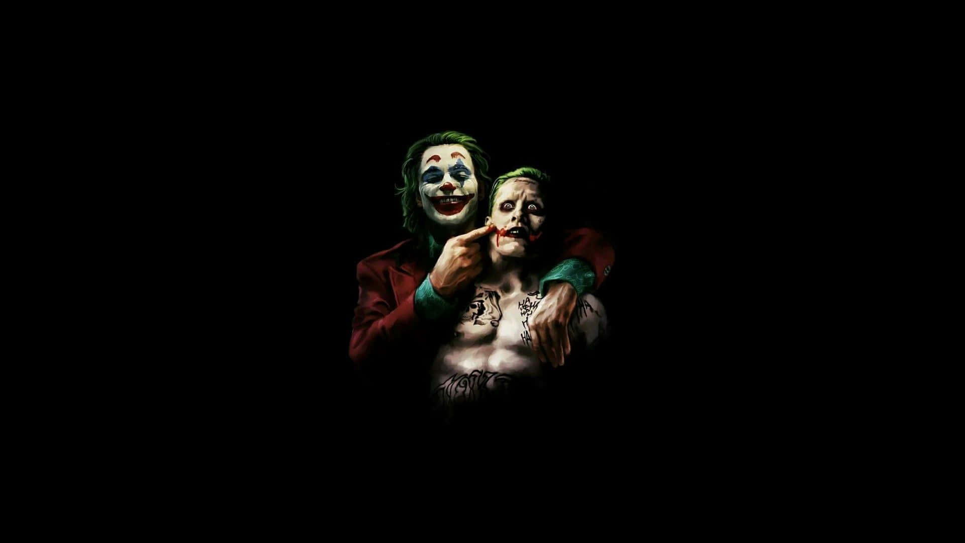 "Put on a happy face, it's time for the Joker!" Wallpaper