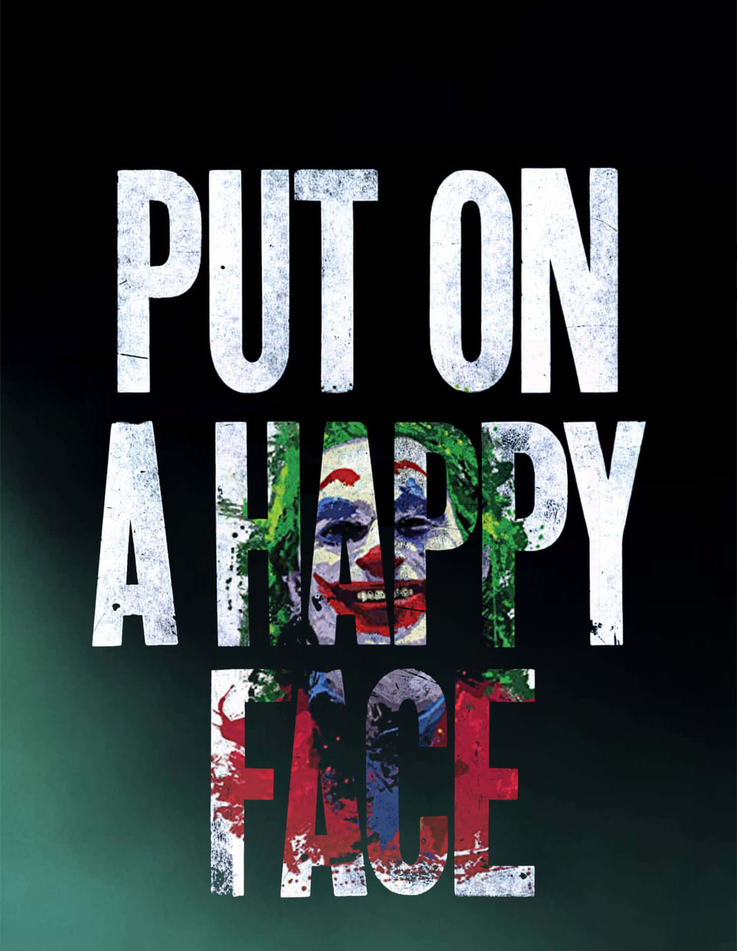 The Joker's Thought-Provoking Quote Wallpaper