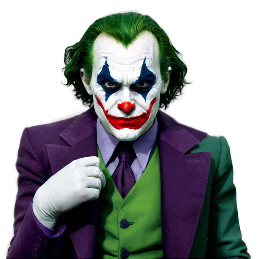 Joker's Animated Series Look Png 11 PNG