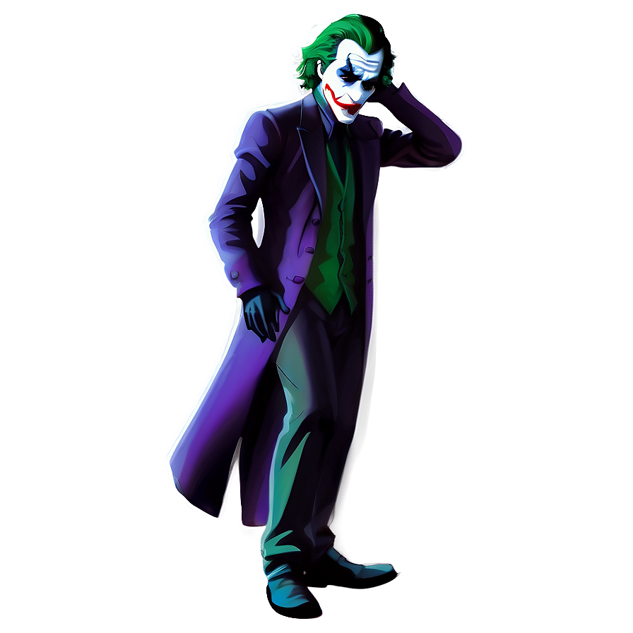 Download Joker's Eerie Silhouette Png 41 