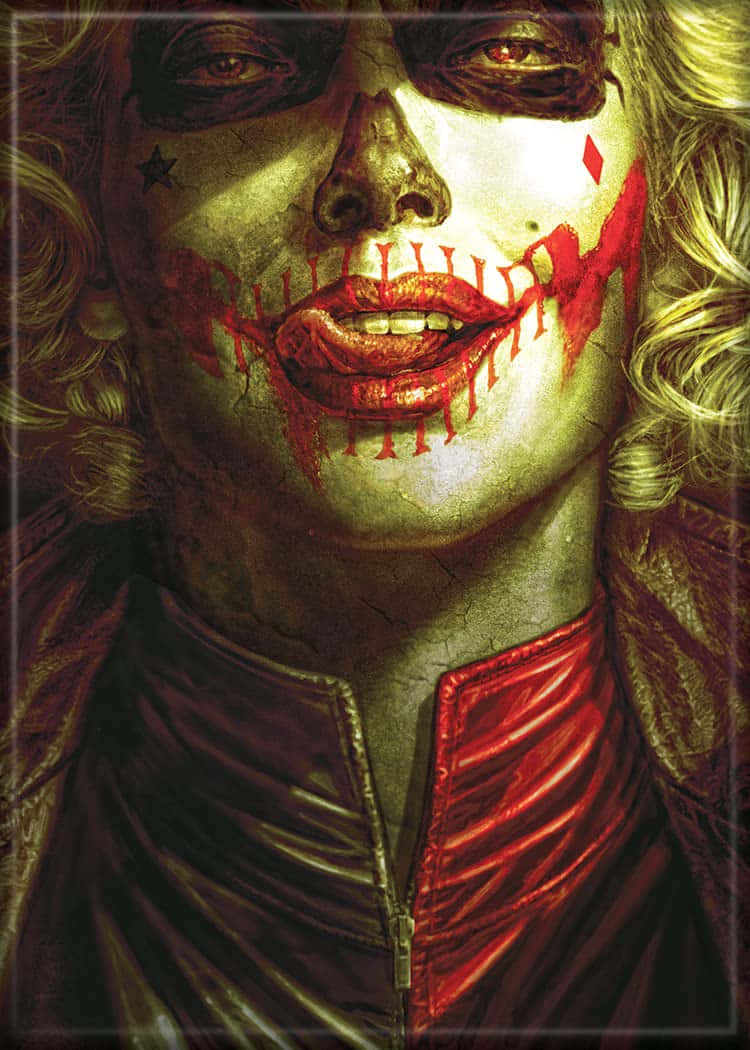 Sourire Macabre Du Joker Dans Batman Damned Fond d'écran