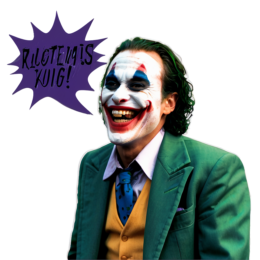 Joker's Laughing Scene Png 41 PNG