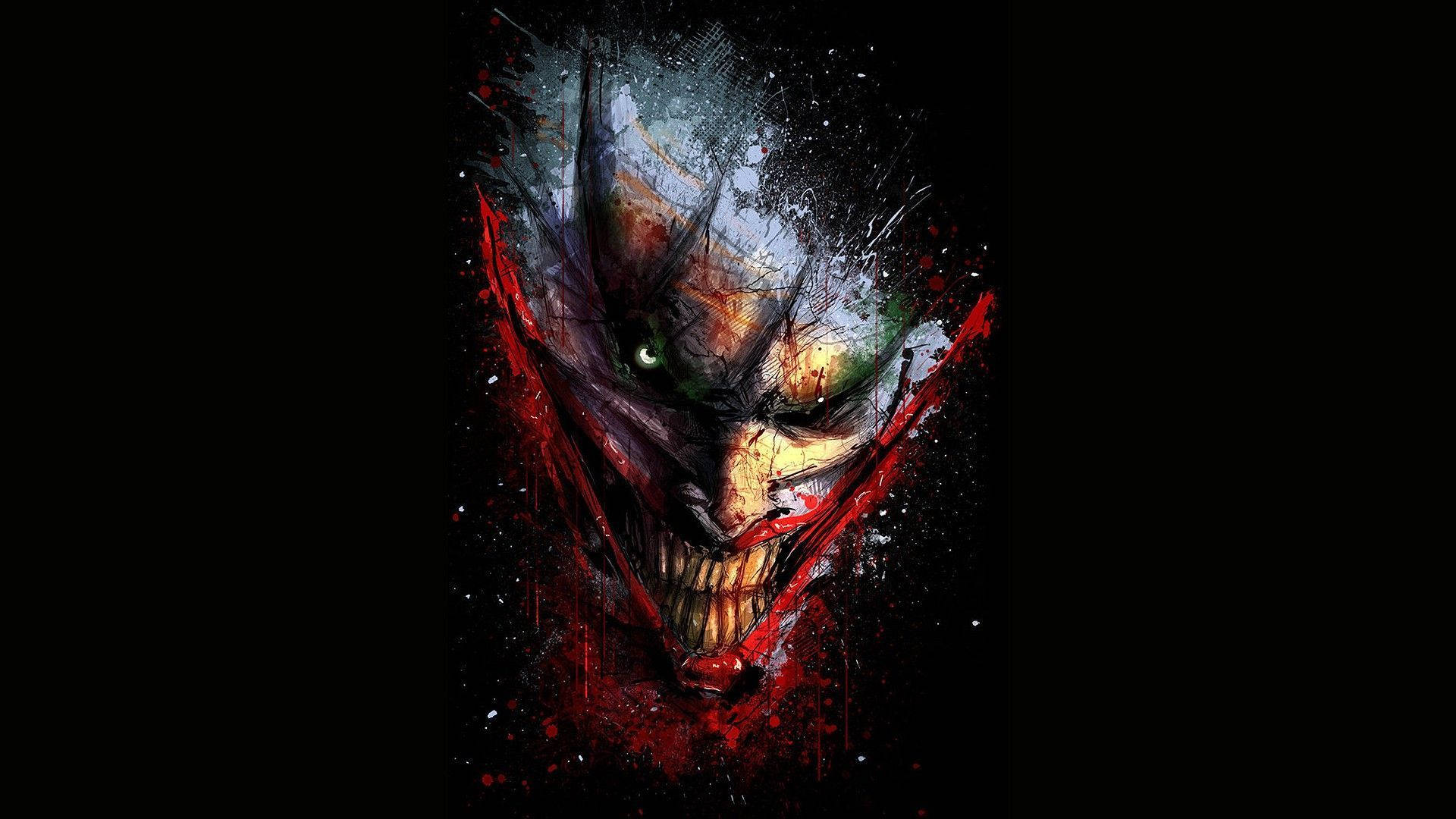 Joker's Skinned Face Wallpaper