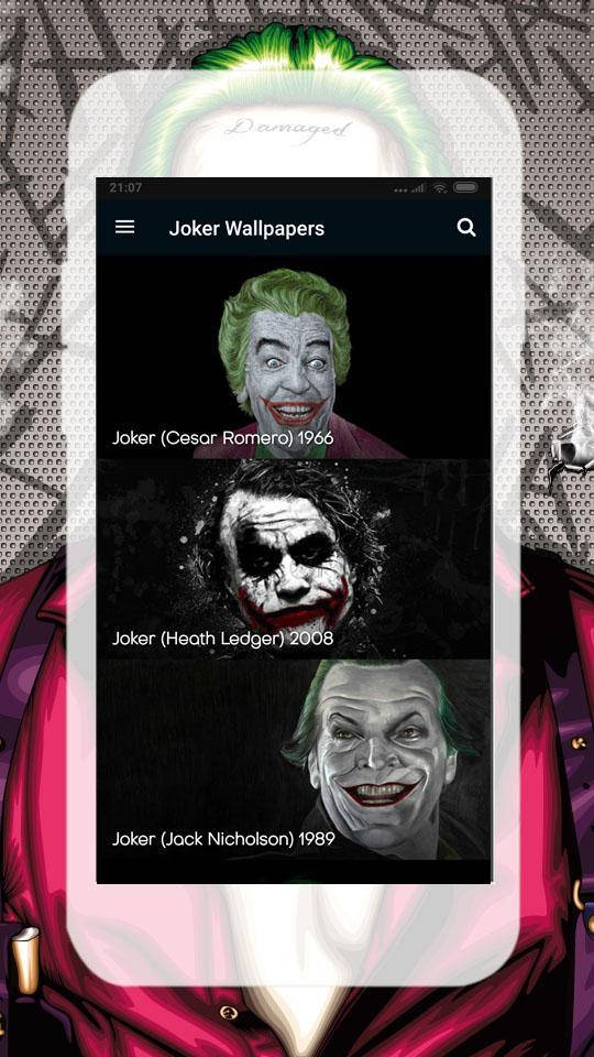 Jokerbakgrundsbilder Med Cesar Romero Wallpaper