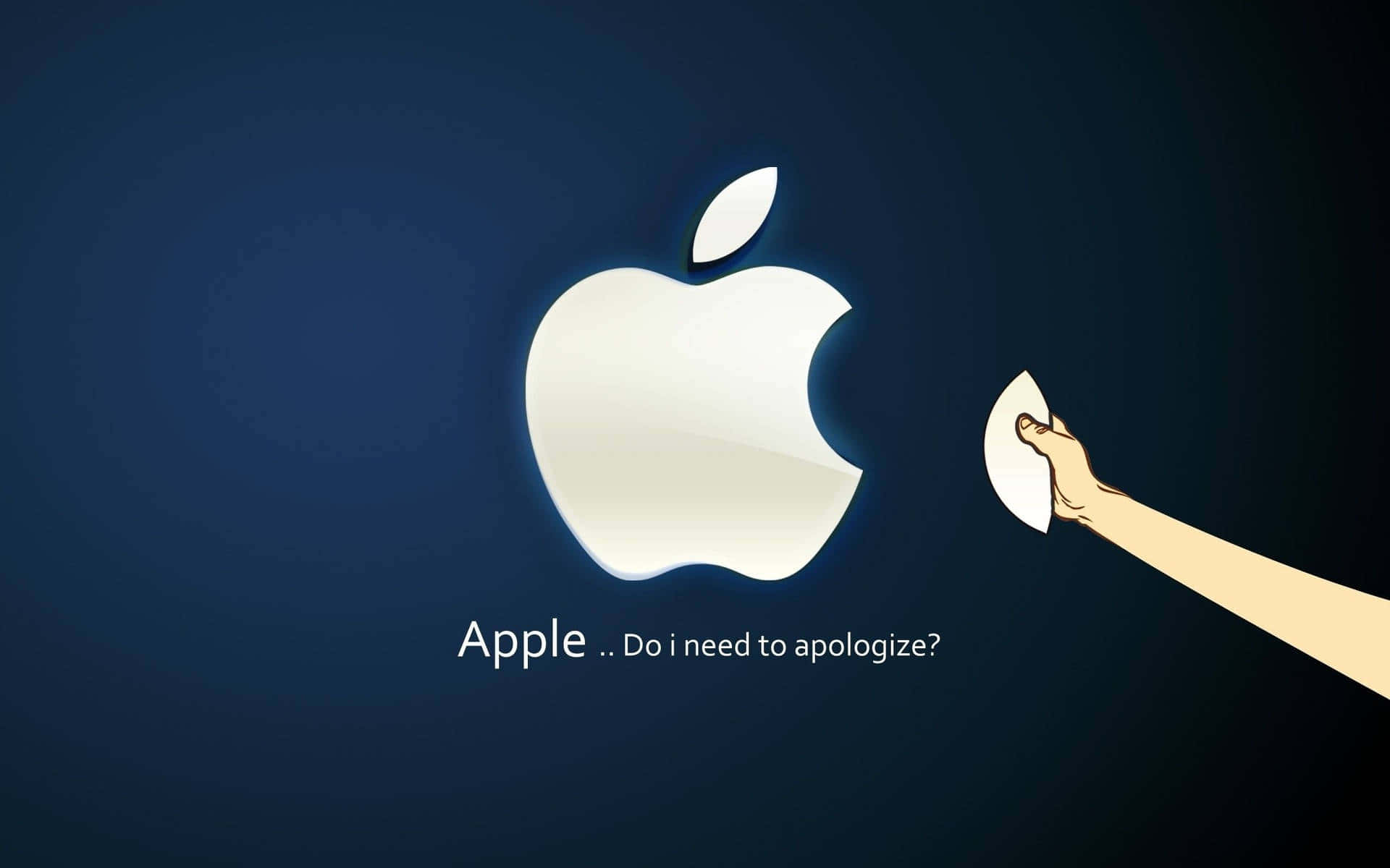Fondode Pantalla Del Logo De Apple En Alta Definición. Fondo de pantalla