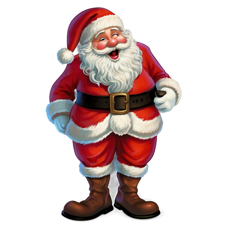 Download Jolly Santa Claus Png Fyw81 | Wallpapers.com