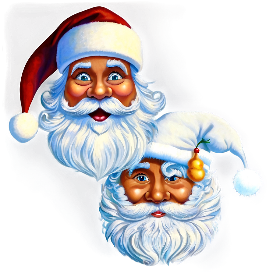 Jolly Santa Claus Png Hbn69 PNG