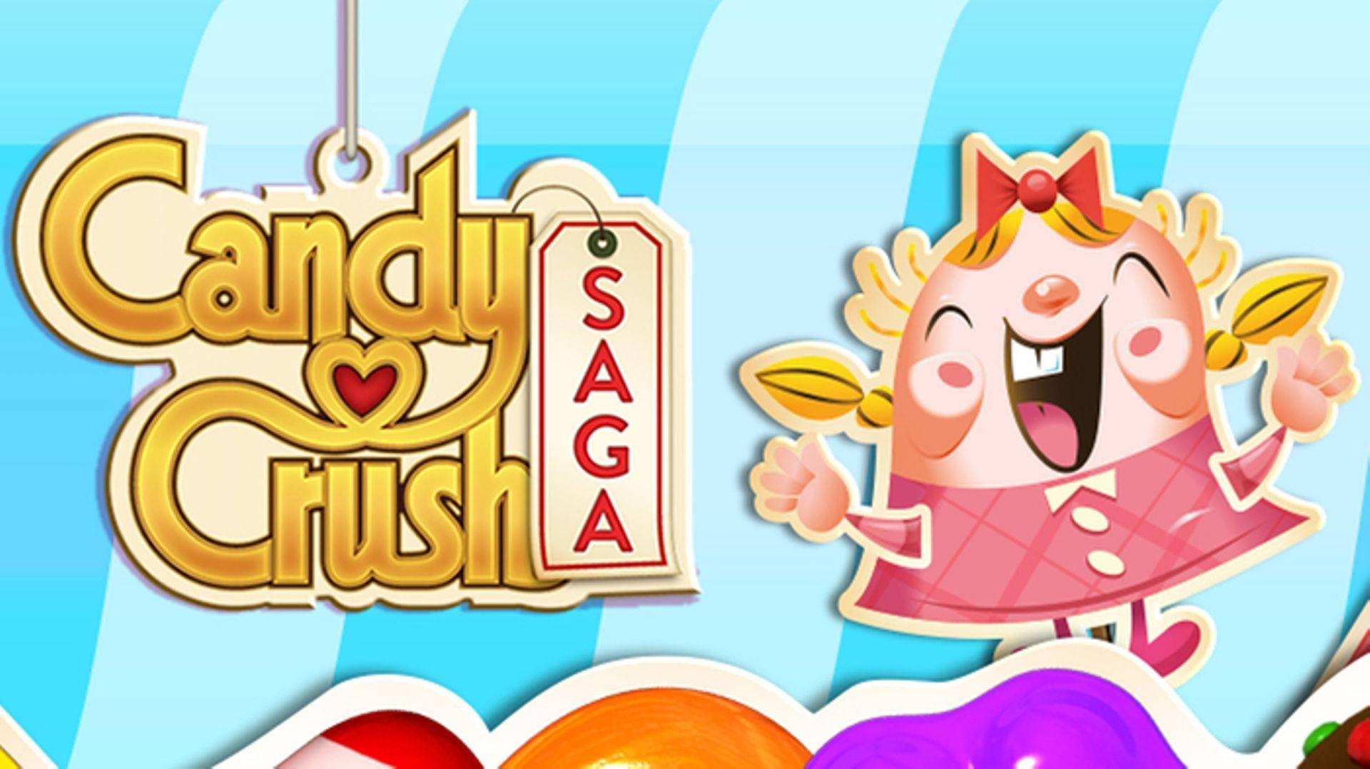 Jollytoffette En Candy Crush Saga Fondo de pantalla