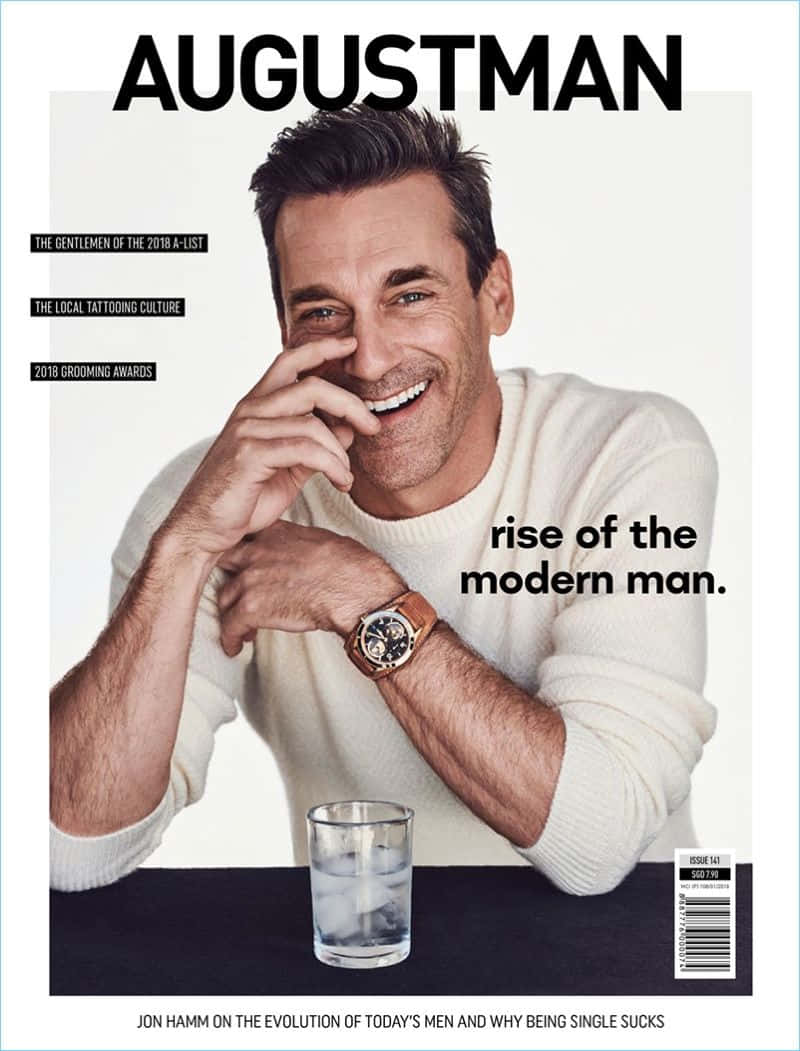 Jon Hamm looking classy and sophisticated. Wallpaper