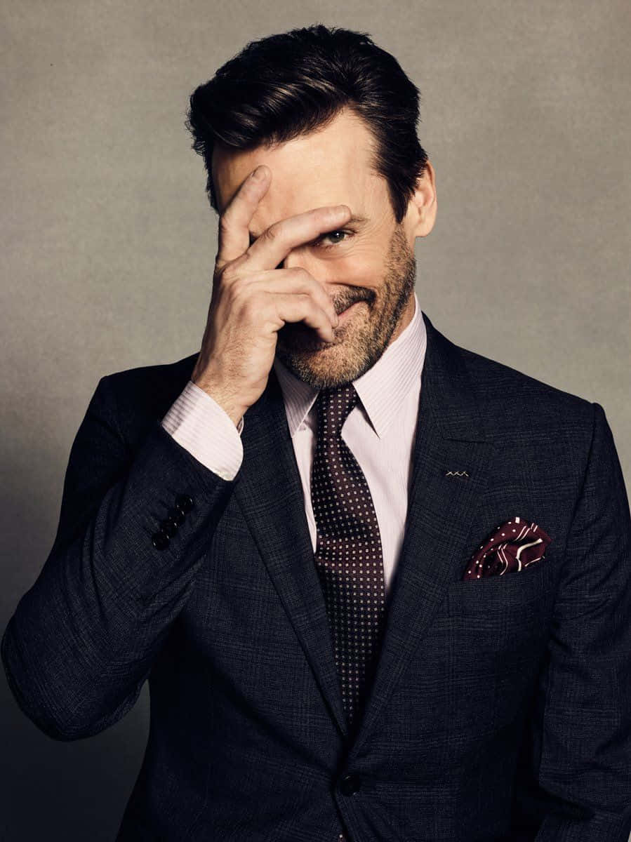 Actorjon Hamm Is Known For His Role As Don Draper In The Television Series 