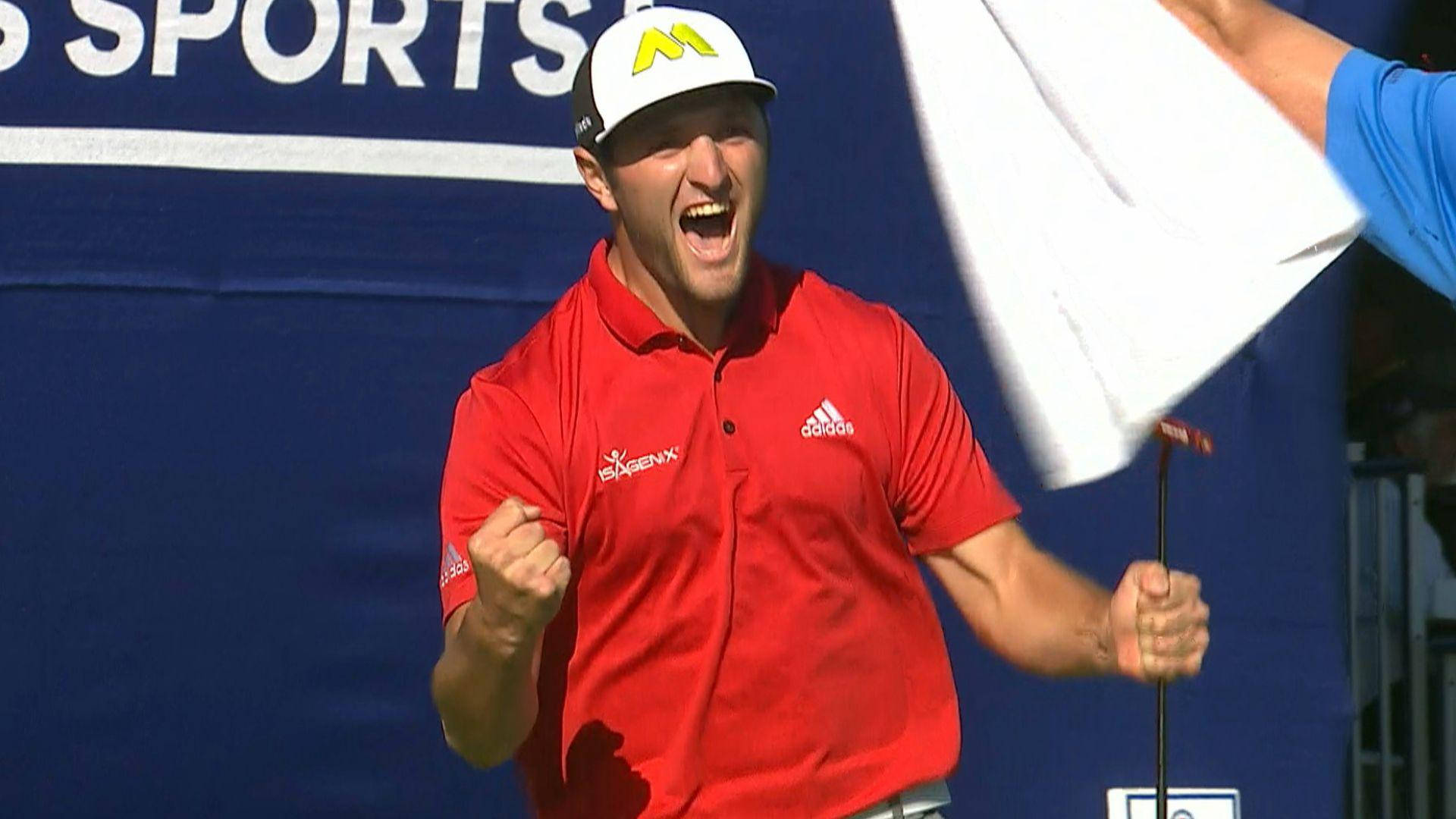 Jon Rahm Criant Fond d'écran