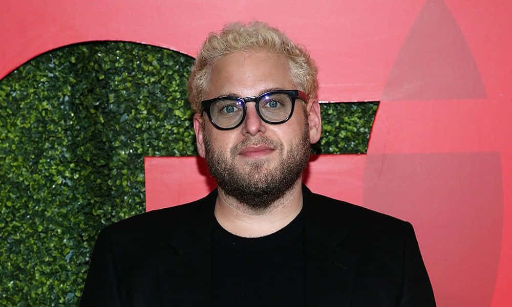 Actor and comedian, Jonah Hill, strikes a pose Wallpaper