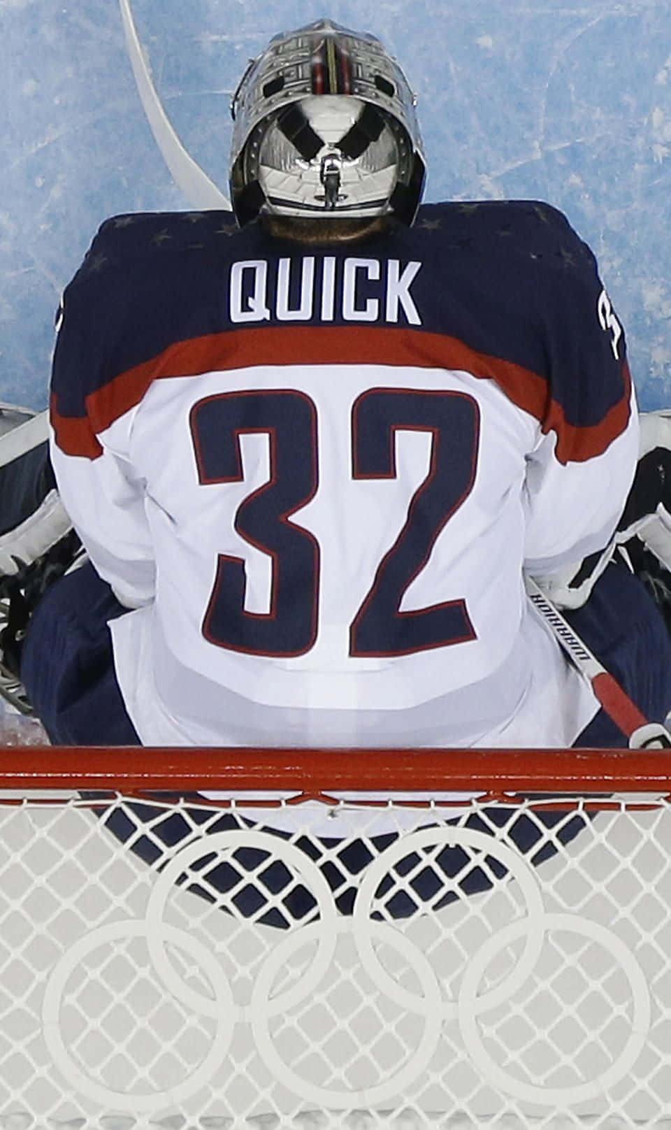 A Goalie Is Sitting On The Goal Line Wallpaper