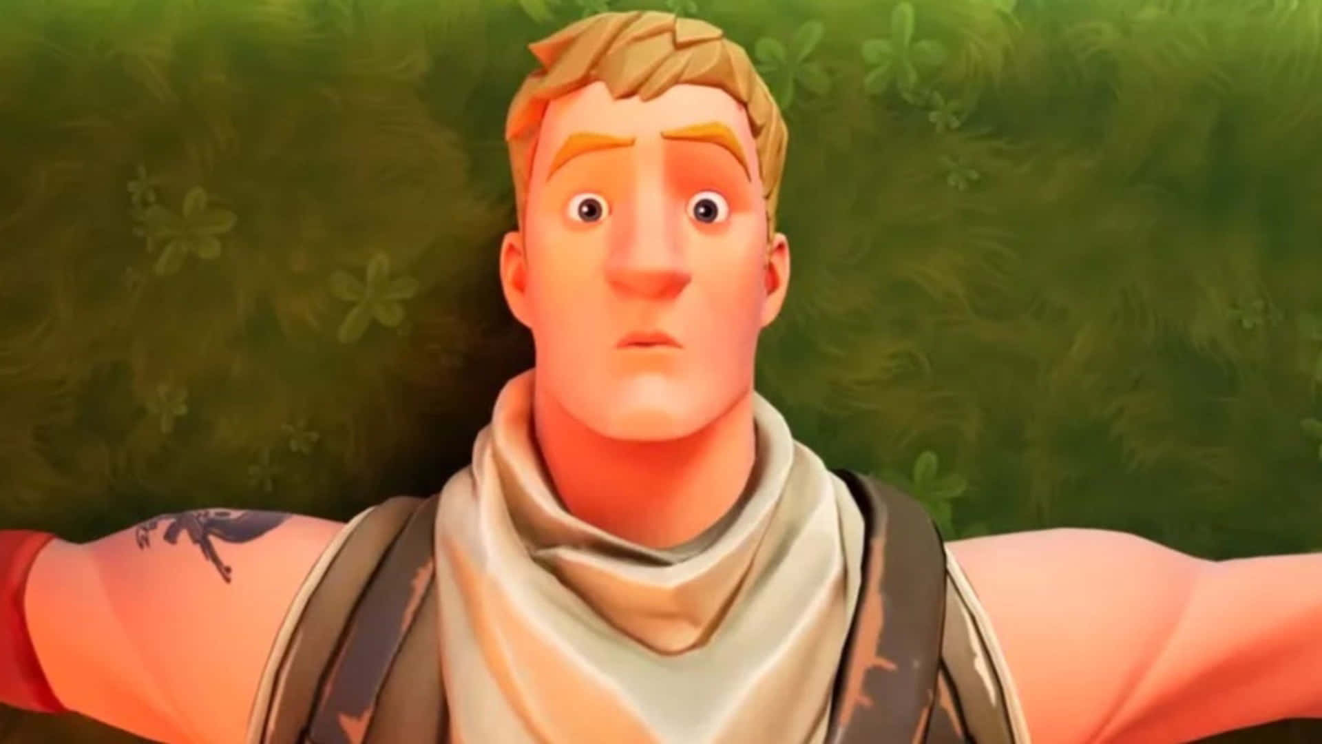 Get Ready to Fight with Jonesy in Fortnite Wallpaper