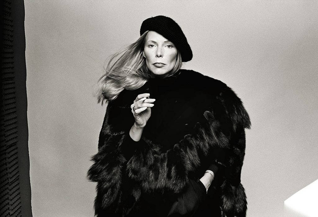 Joni Mitchell Photographed By Norman Seeff Wallpaper