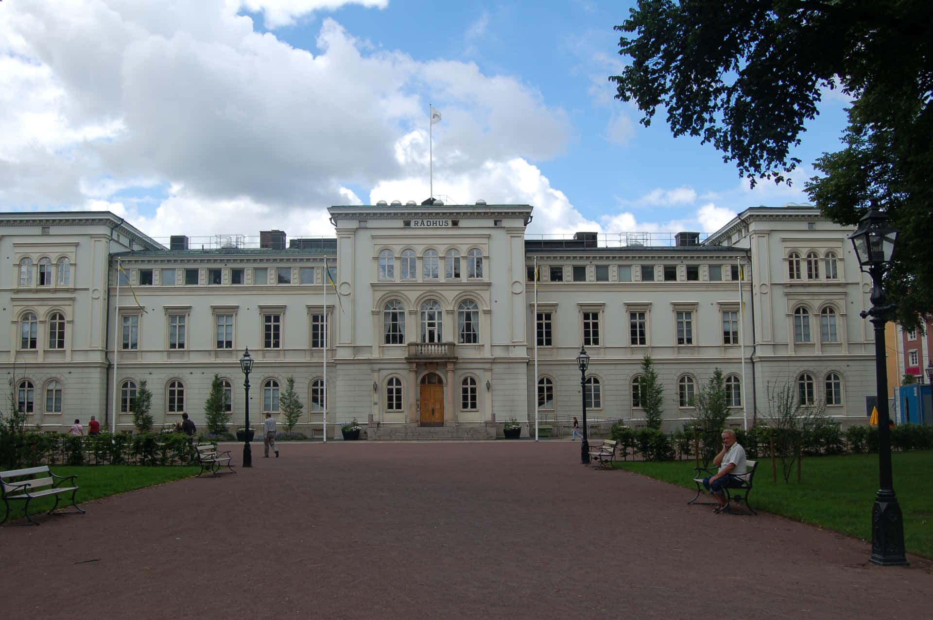 Bâtiment Du Conseil Administratif Du Comté De Jönköping Fond d'écran