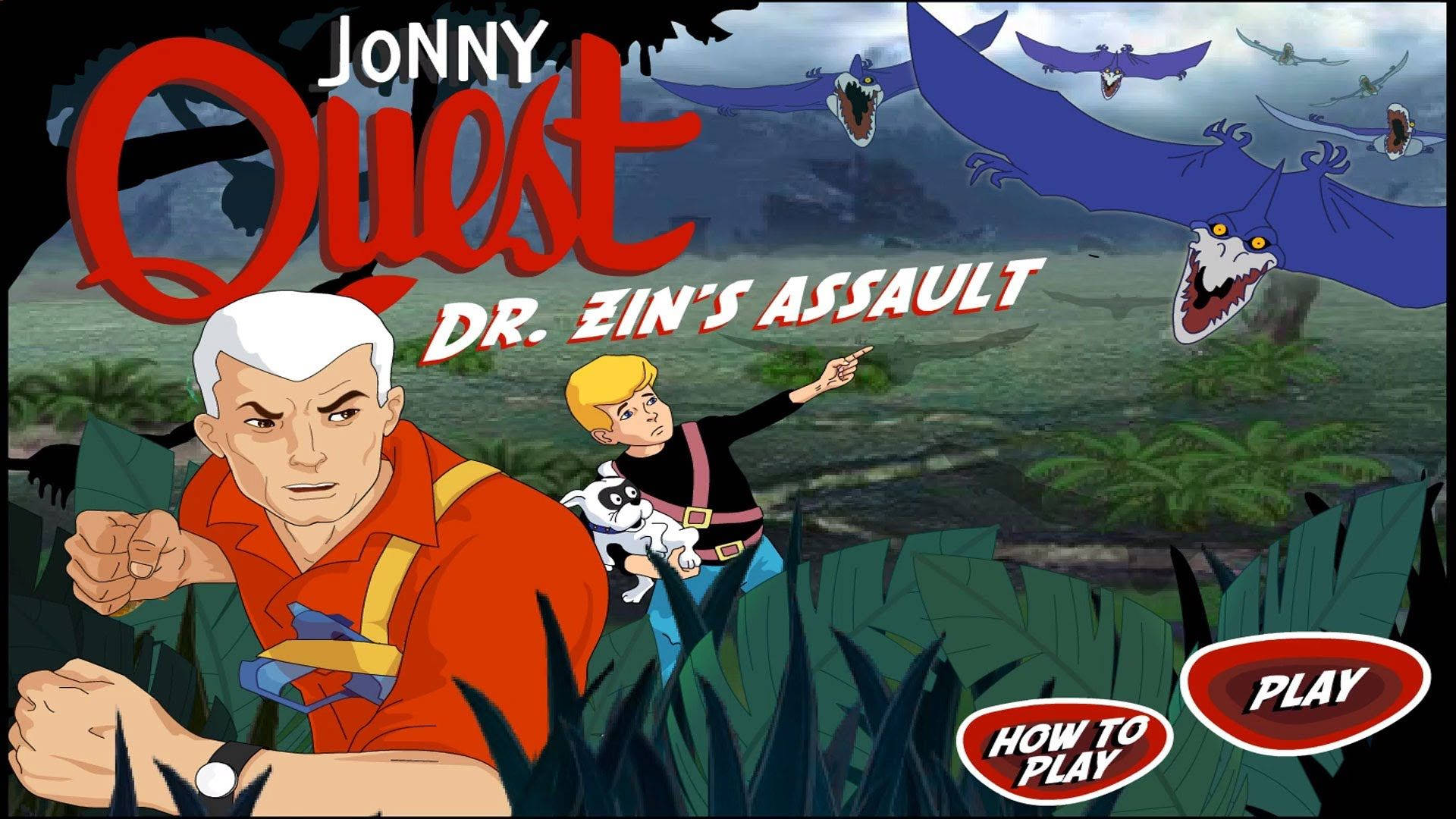 Jonny Quest Dr. Zin's Assault Wallpaper