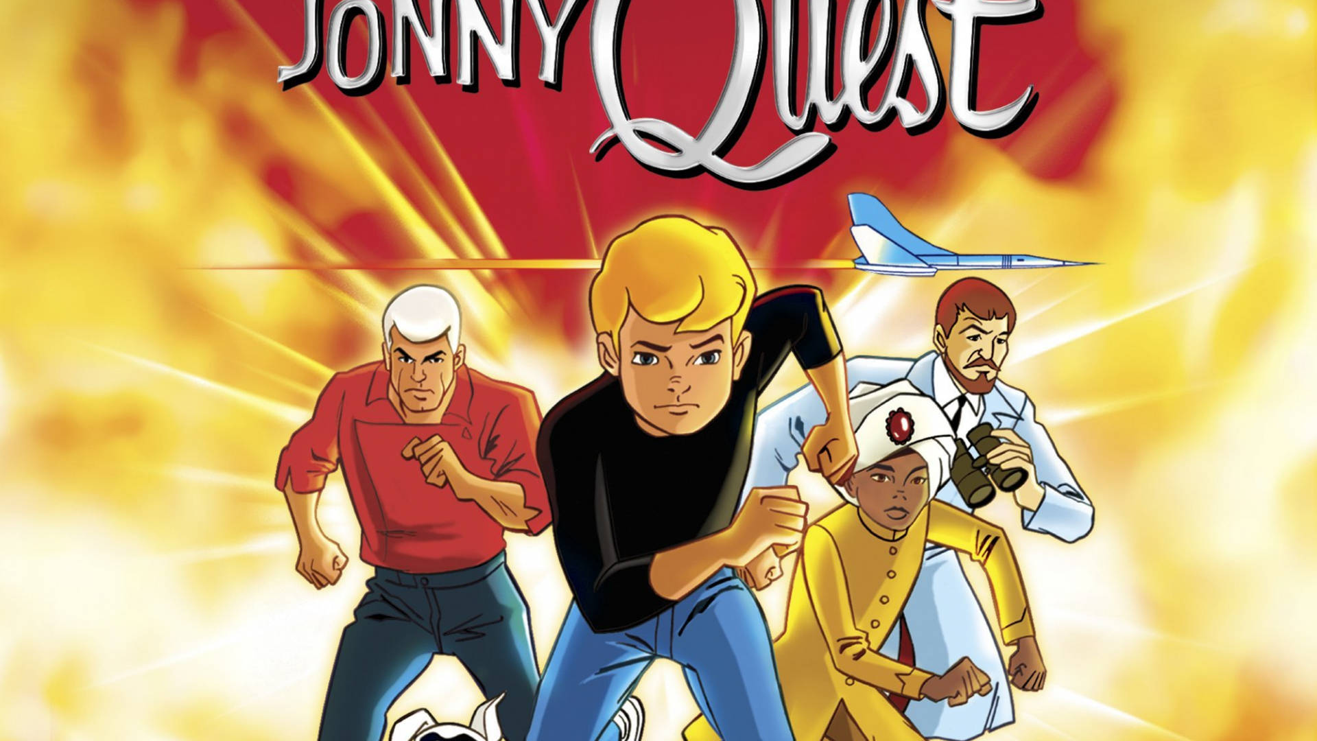 Jonny Quest Squad Poster Wallpaper