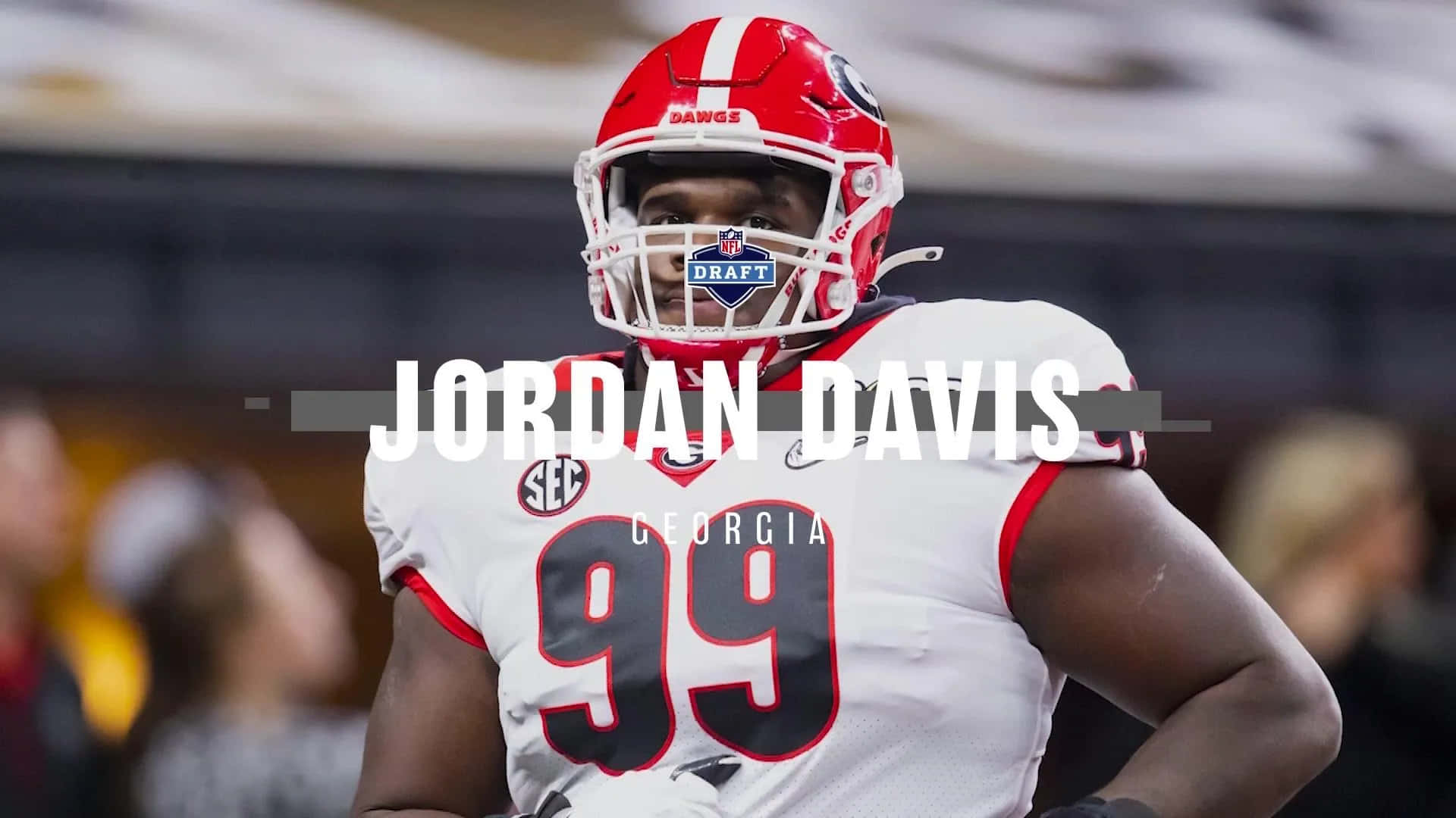 Jordan Davis Georgia Football Player Wallpaper