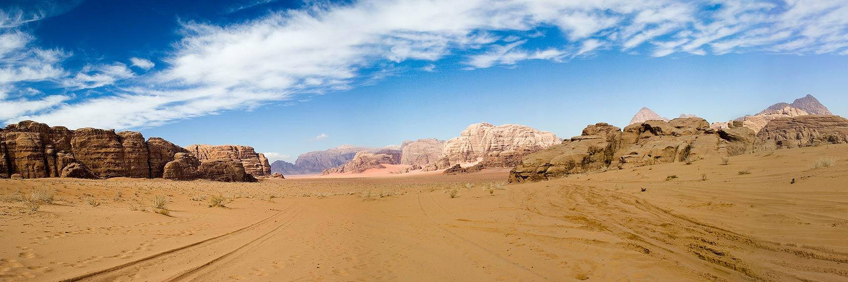 Jordan Desert Wilderness Wallpaper
