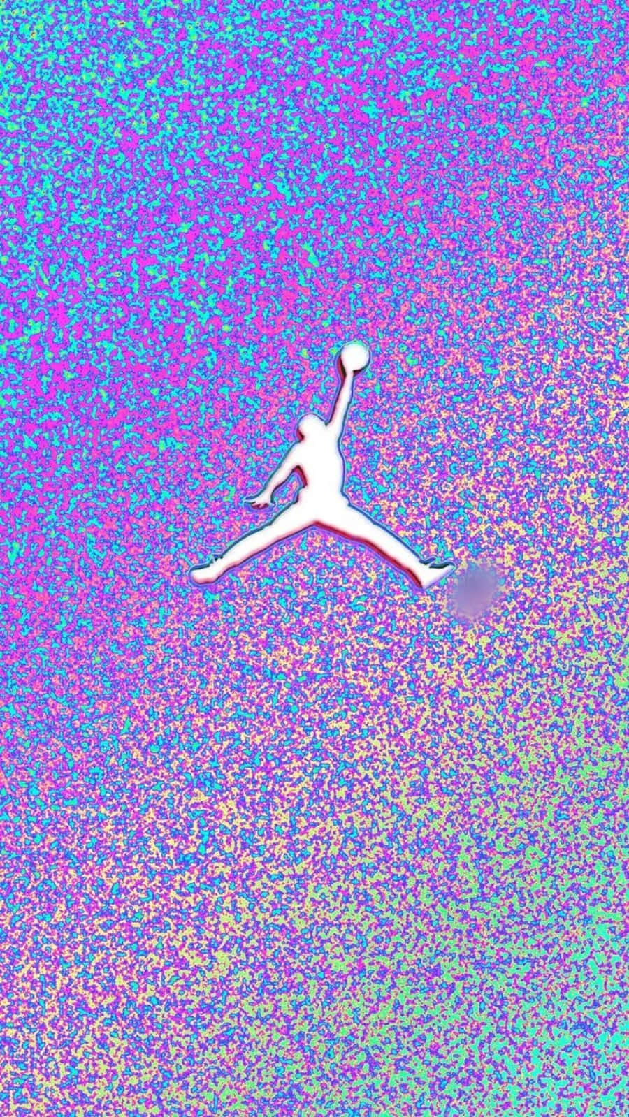 Violetterschillernder Jordan Galaxy Wallpaper