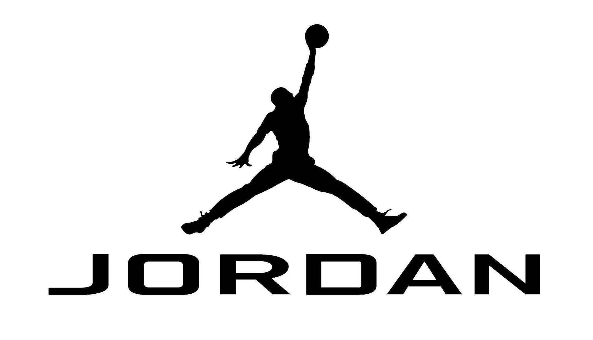 Jordan Logo Black Jumpman Logo Wallpaper