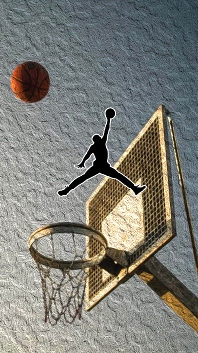 Billede Jordan Logo Telefon Tapet: Wallpaper