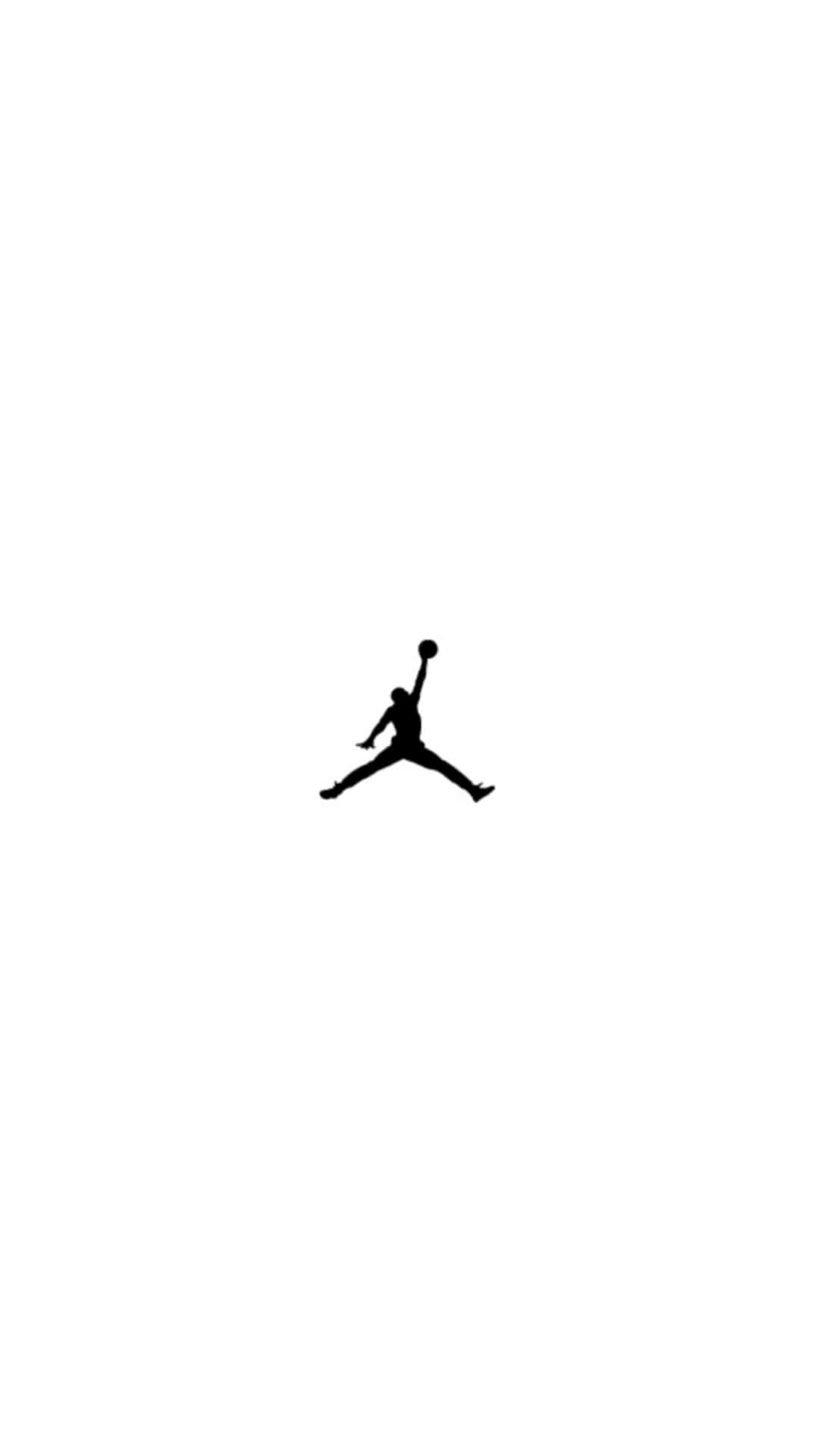 Fejre det ikoniske Jordan Brand med en mobiltelefon tapet. Wallpaper