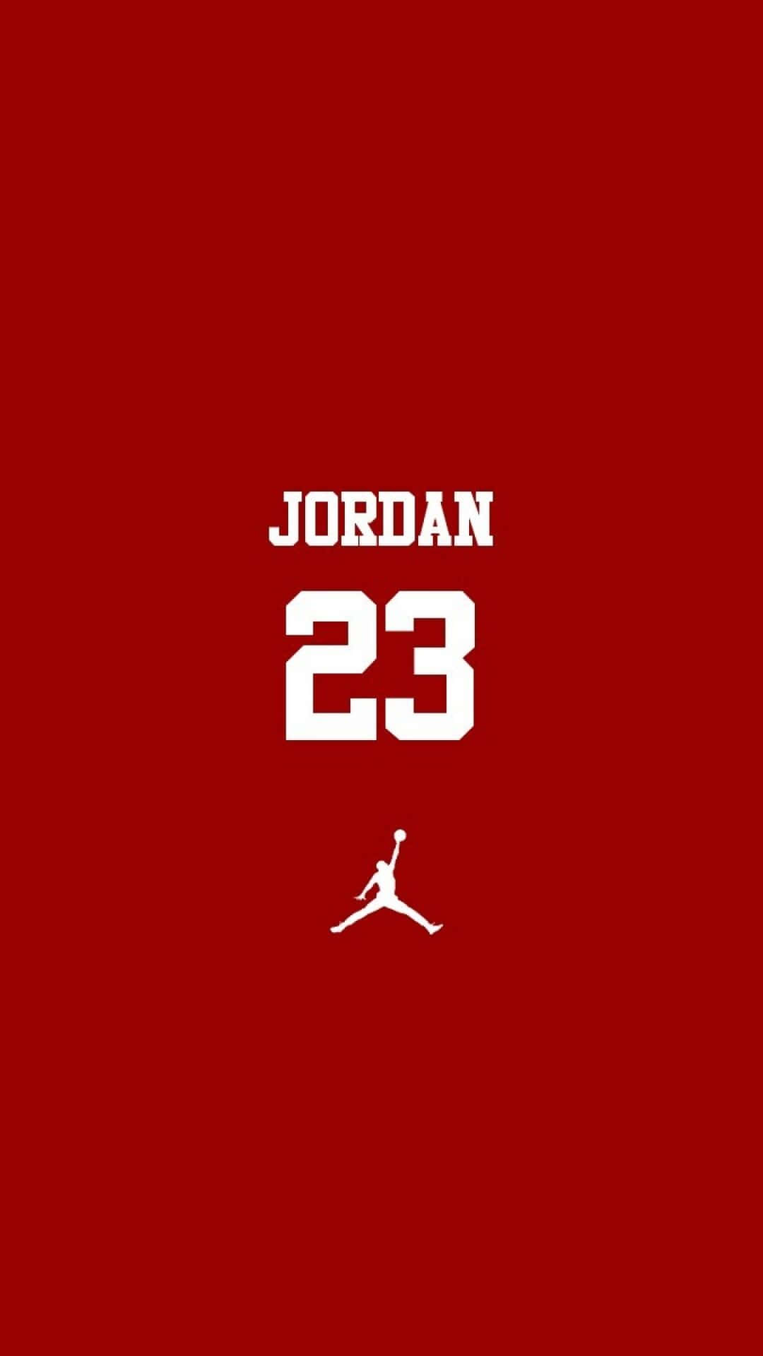 Bildpå Jordan-logotypen Till Mobilskärmsbakgrund. Wallpaper