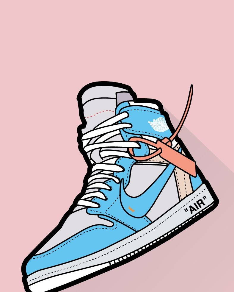 Jordan Shoes With A Tag Wallpaper