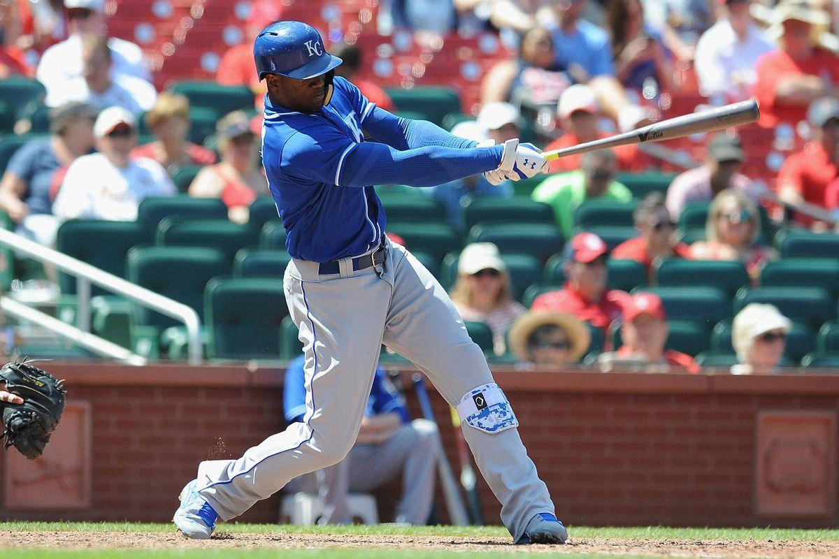 Jorge Soler Middle Of A Swing Wallpaper