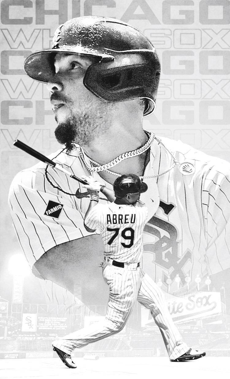 Jose Abreu Chicago White Sox Mobil-bakgrund. Wallpaper
