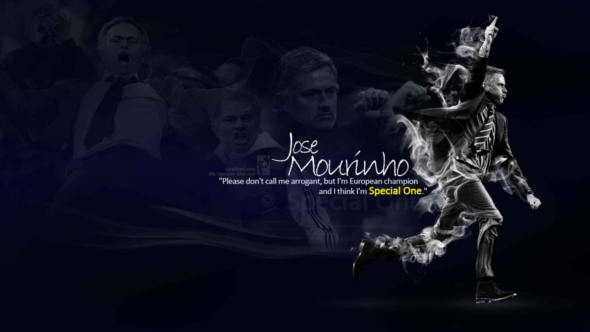 "Masterminds on the Field - The Special One, José Mourinho" Wallpaper