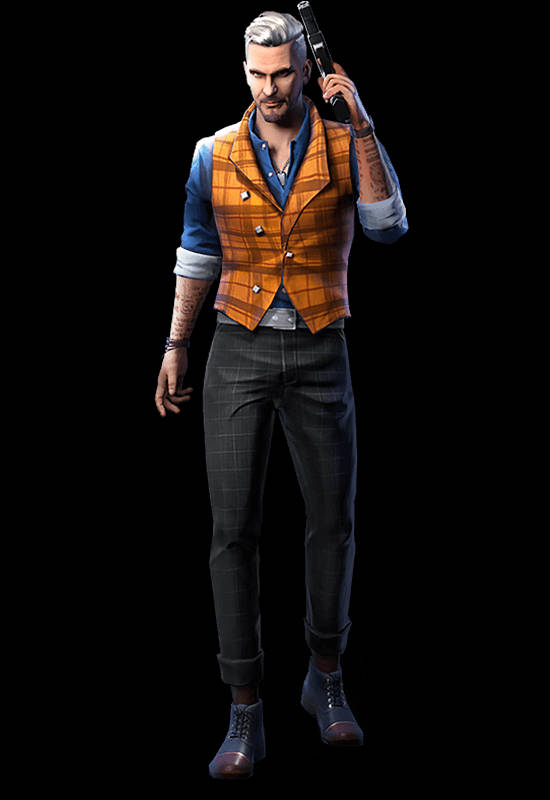 Joseph As Free Fire Character Picture