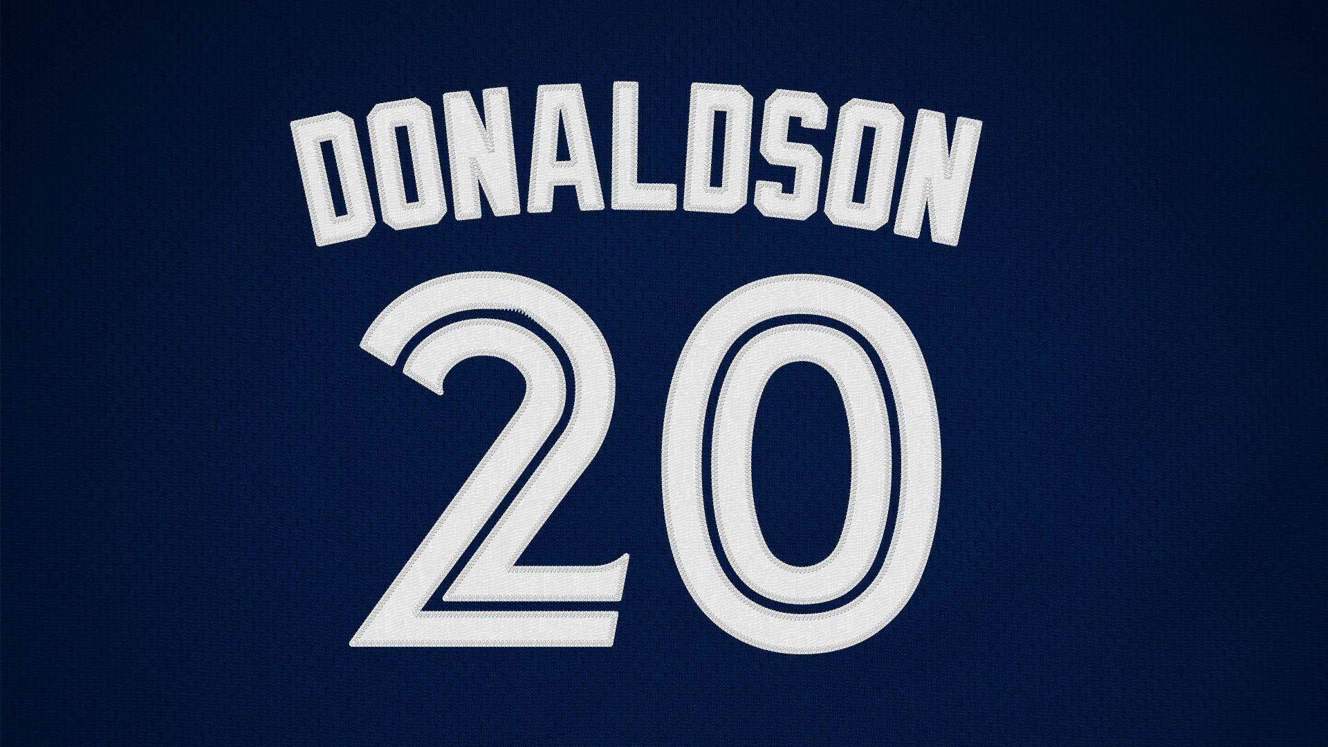 Númerode Camiseta De Josh Donaldson Fondo de pantalla