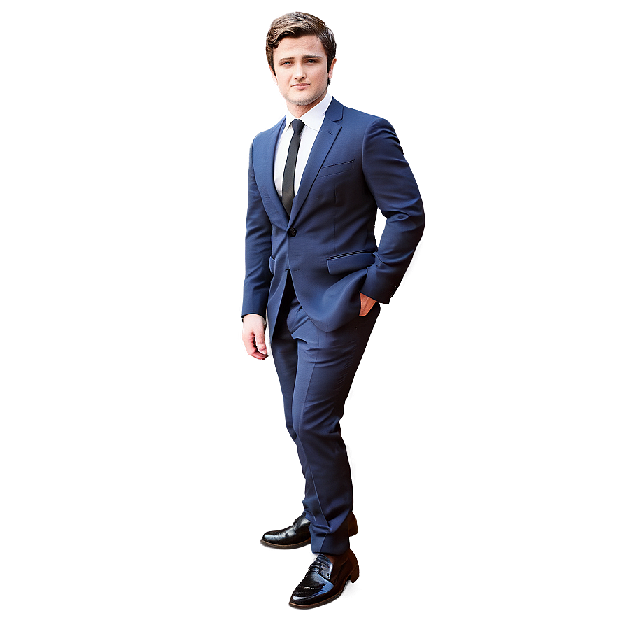 Download Josh Hutcherson In Suit Png Vcc27 | Wallpapers.com