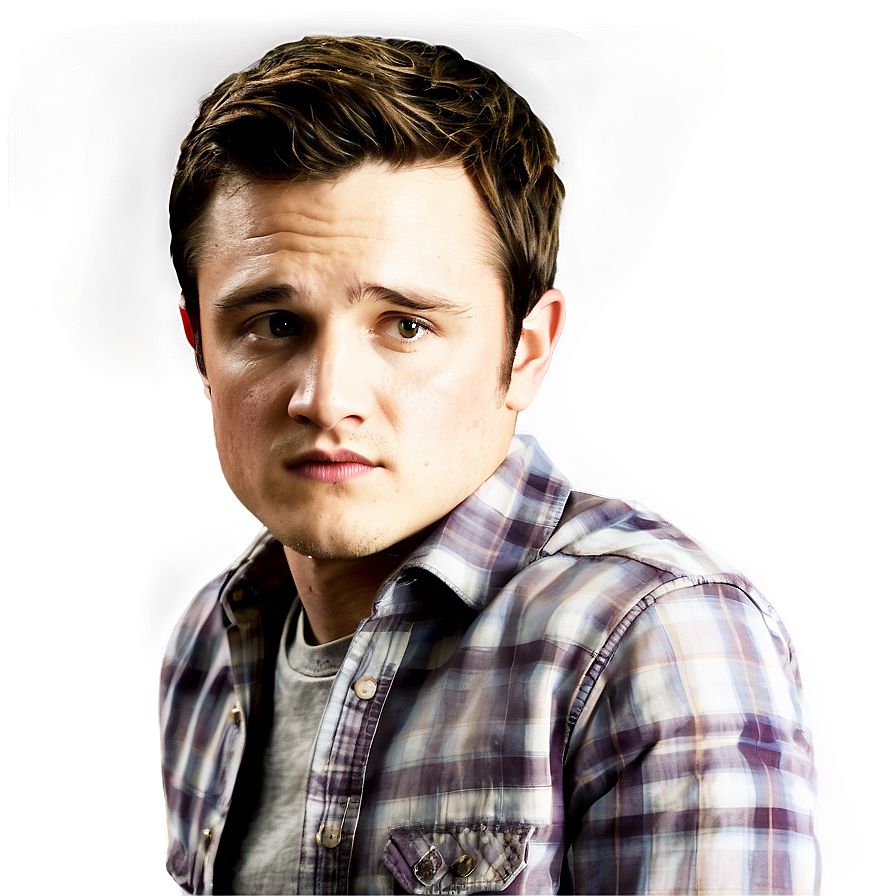 Josh Hutcherson Interview Look Png 68 PNG