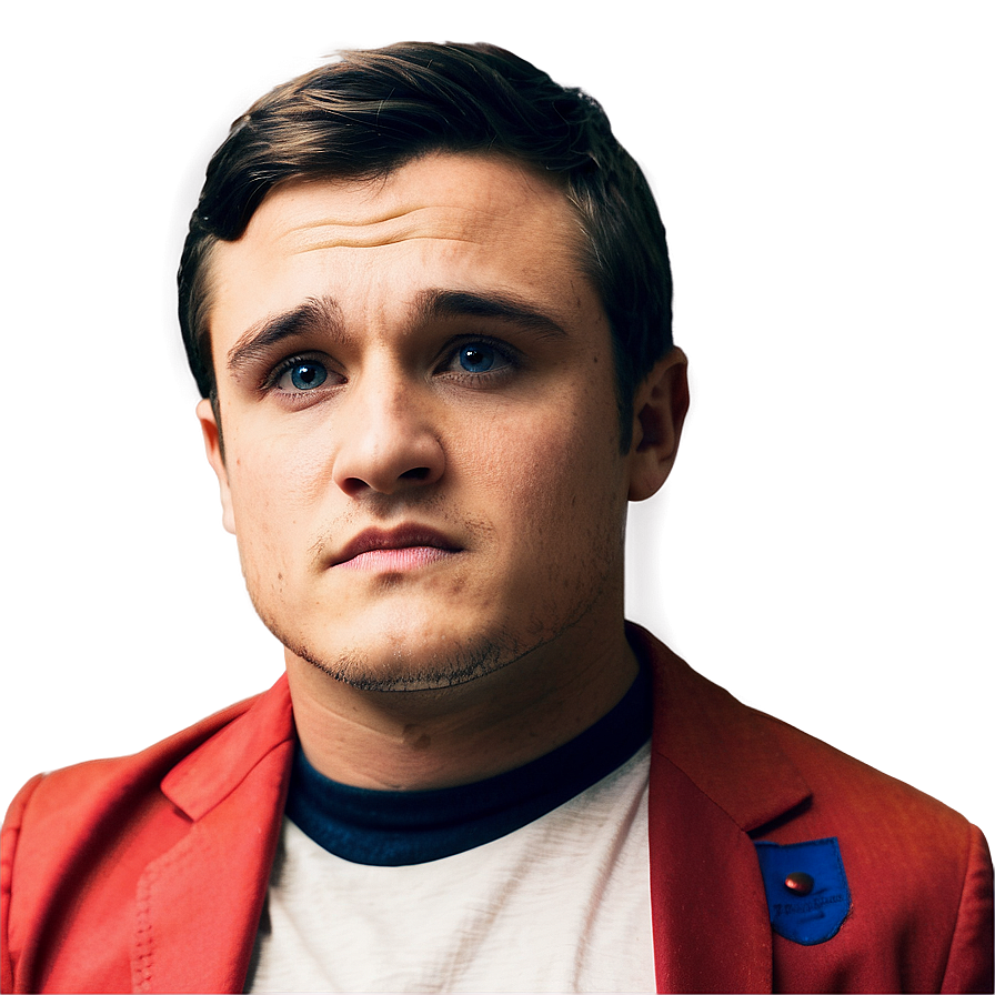 Download Josh Hutcherson Interview Look Png Gyj2 | Wallpapers.com