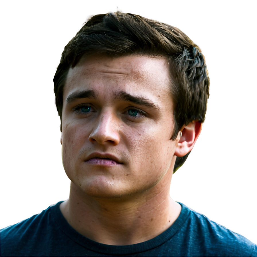 Josh Hutcherson Interview Look Png Pvx PNG