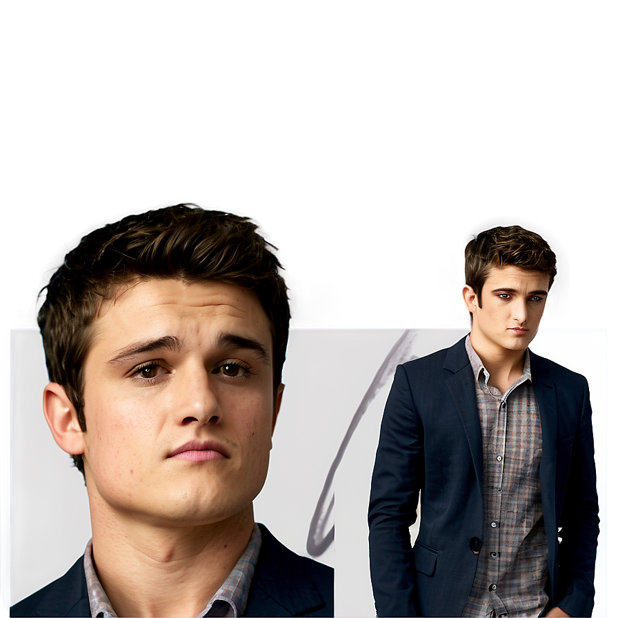 Josh Hutcherson Photoshoot Png Hbl42 PNG