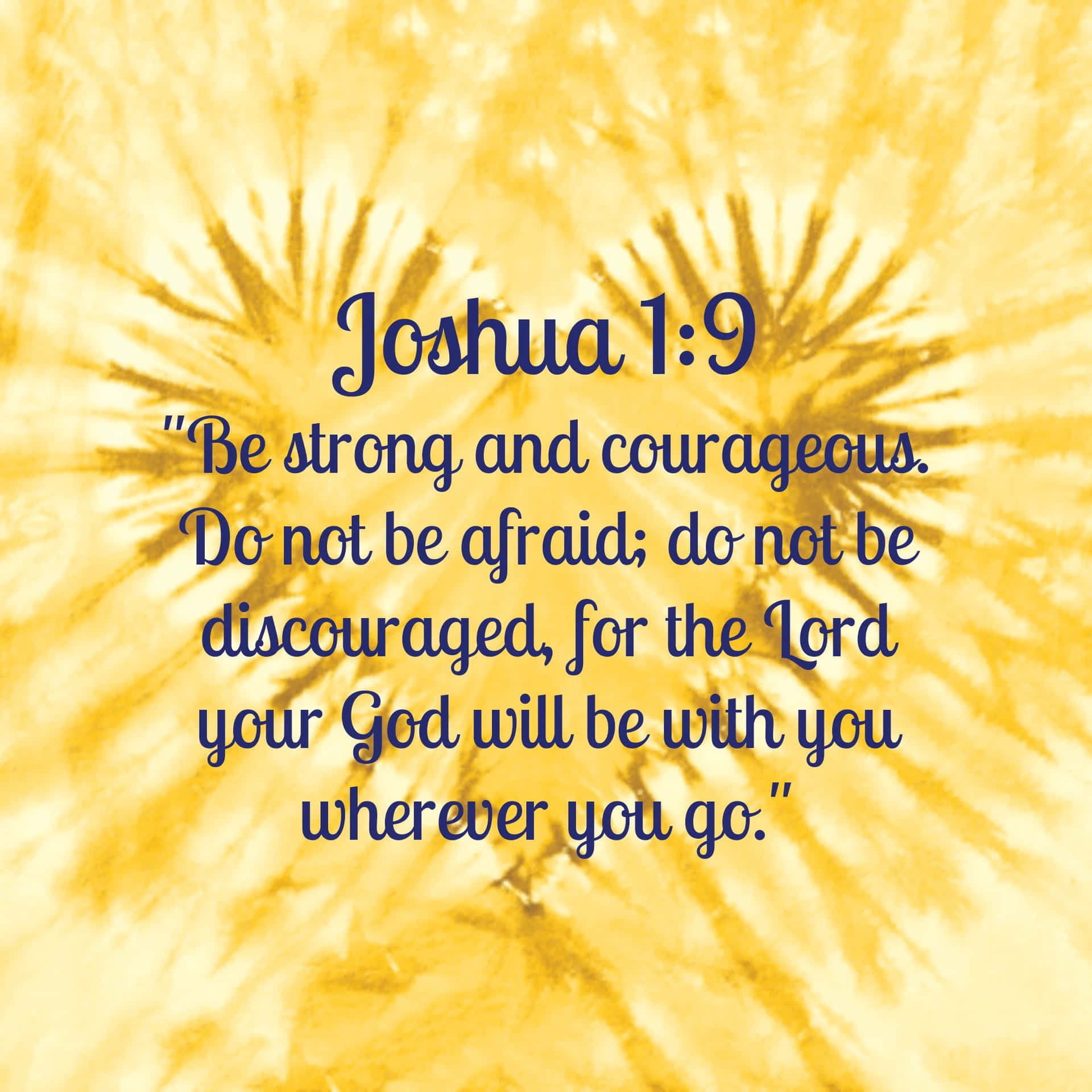 Joshua19 Inspirational Verse Wallpaper