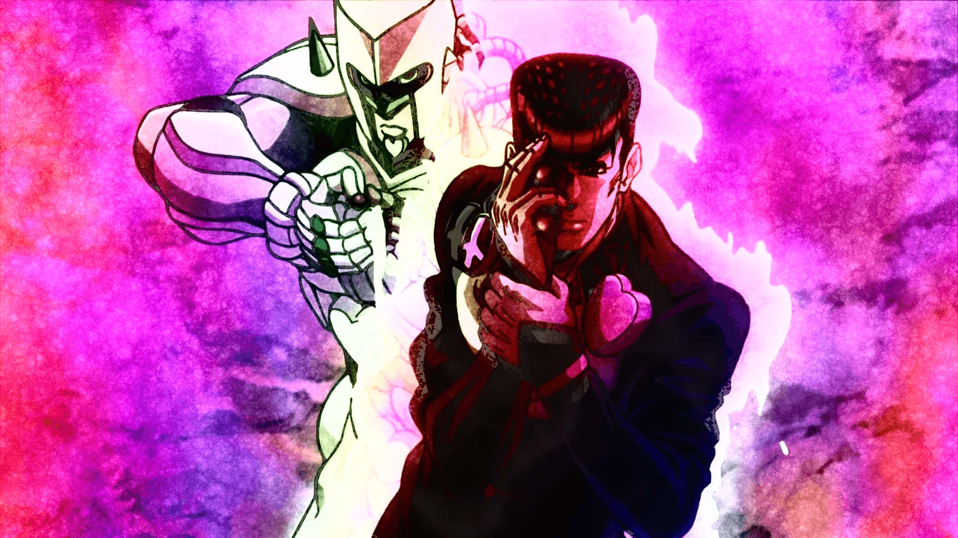 Download Josuke Higashikata, protagonist of JoJo's Bizarre Adventure:  Diamond is Unbreakable Wallpaper