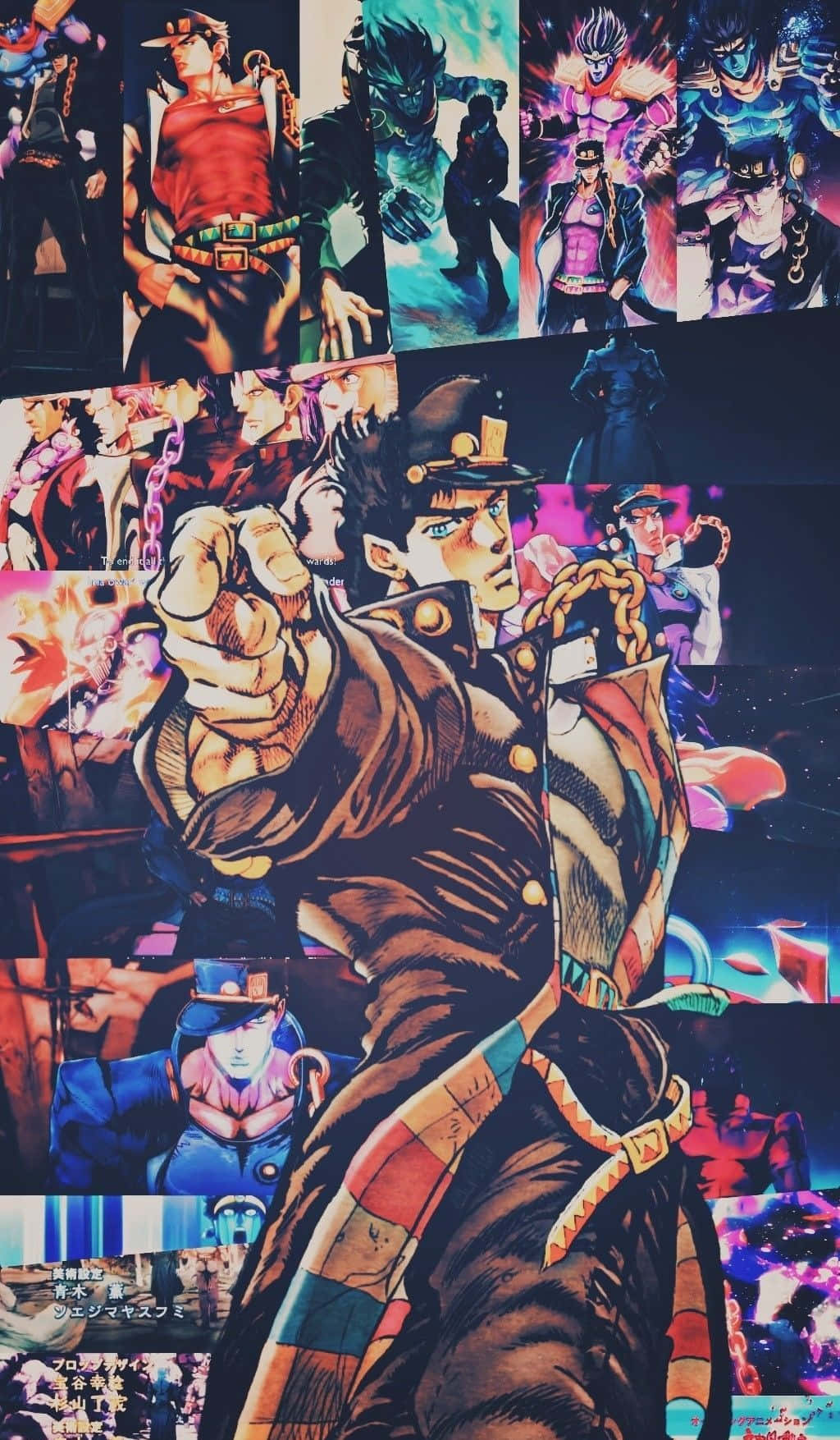 Download Jotaro Kujo Strikes a Commanding Pose