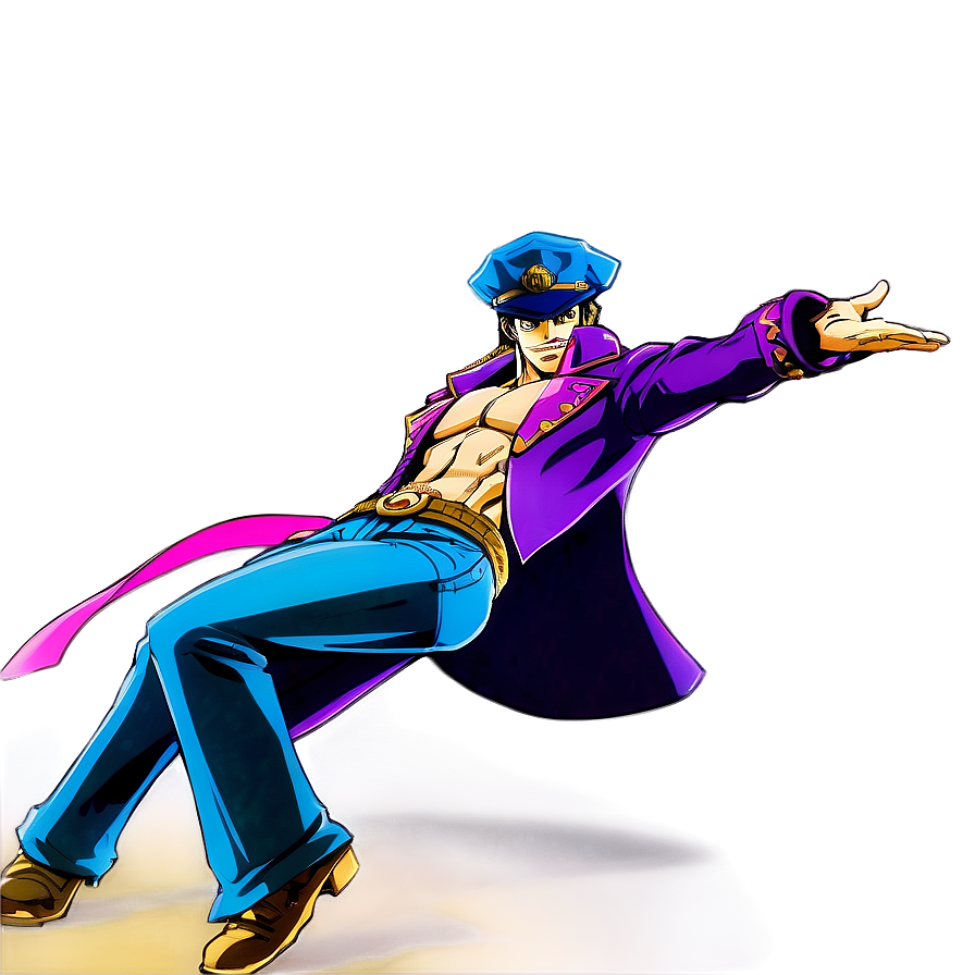 Download Jotaro Action Pose Png Bcc90 9063