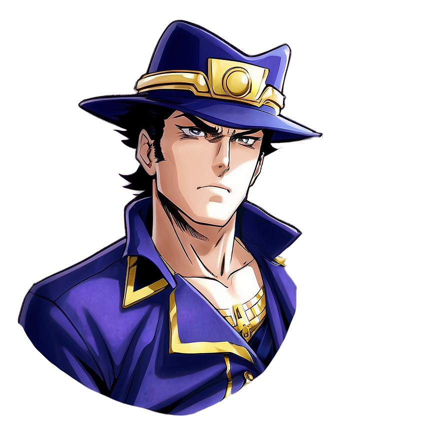 Download Jotaro Character Art Png 06232024 | Wallpapers.com