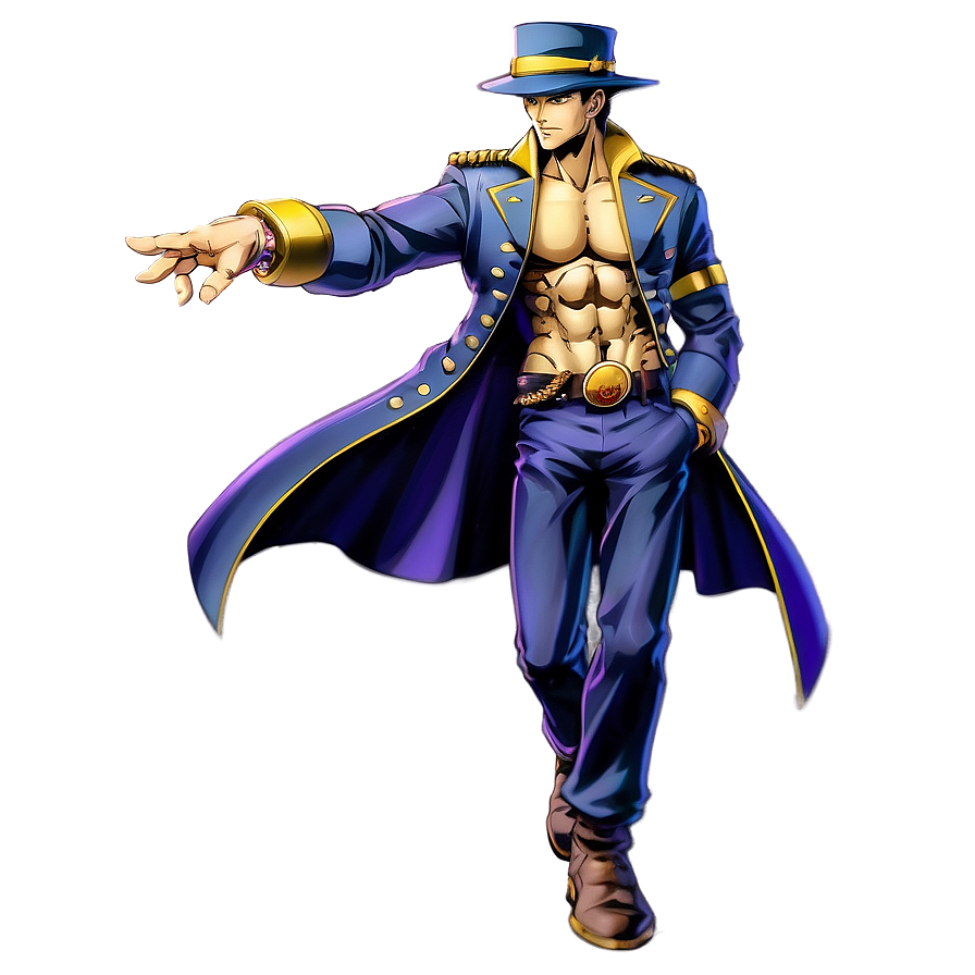 Download Jotaro Character Art Png Rme | Wallpapers.com