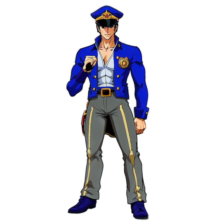 Download Jotaro Classic Pose Png Jqm 2540