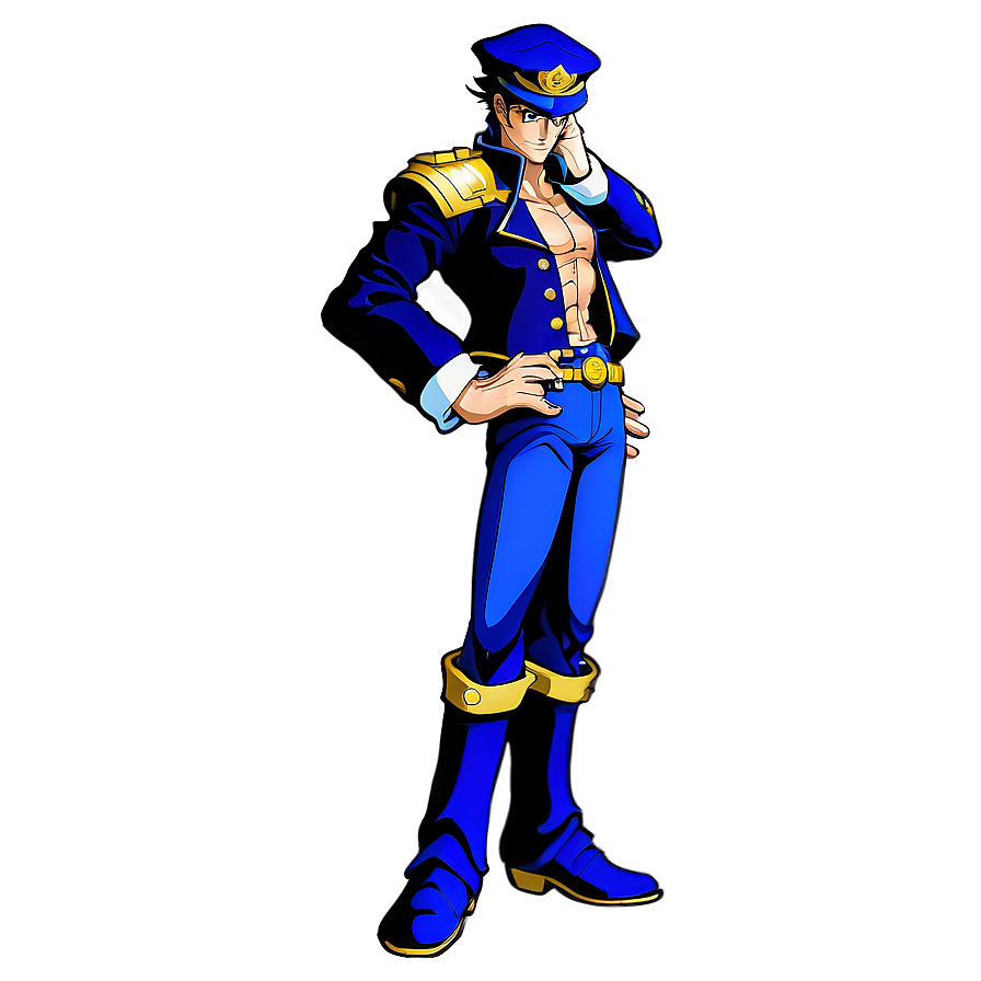 Download Jotaro Kujo Pose Png 55 | Wallpapers.com