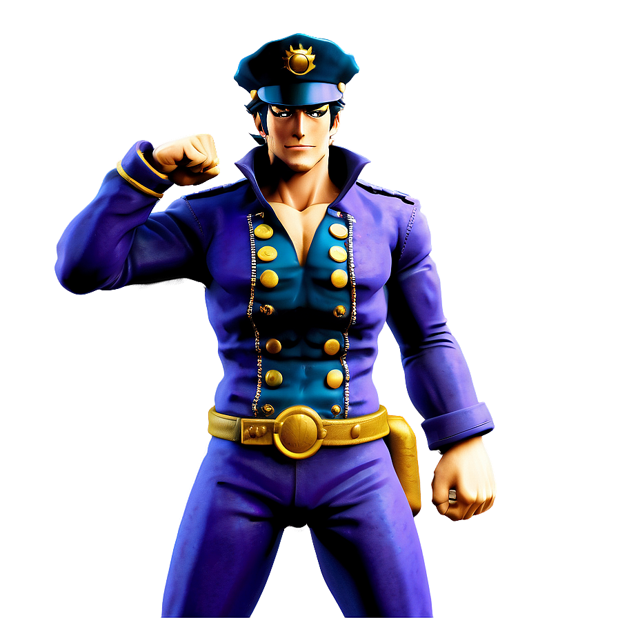 Download Jotaro Kujo Pose Png Jcp | Wallpapers.com