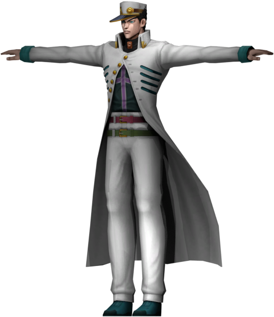 Jotaro Kujo Standing Pose PNG